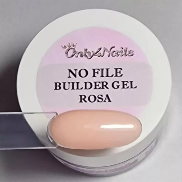 No File Builder Gel Set Rosa